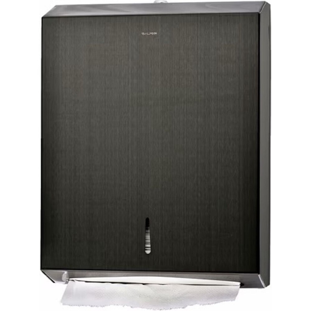 Alpine Ind. ALP480-AN Brushed Antique Nickel Stainless Steel Towel Dispenser